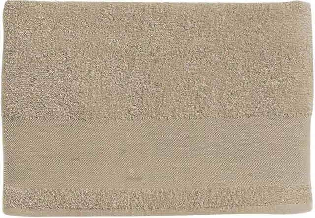 SOL'S Island 30 Beige Cotton Terrycloth Guest Towel with Hanging Loop