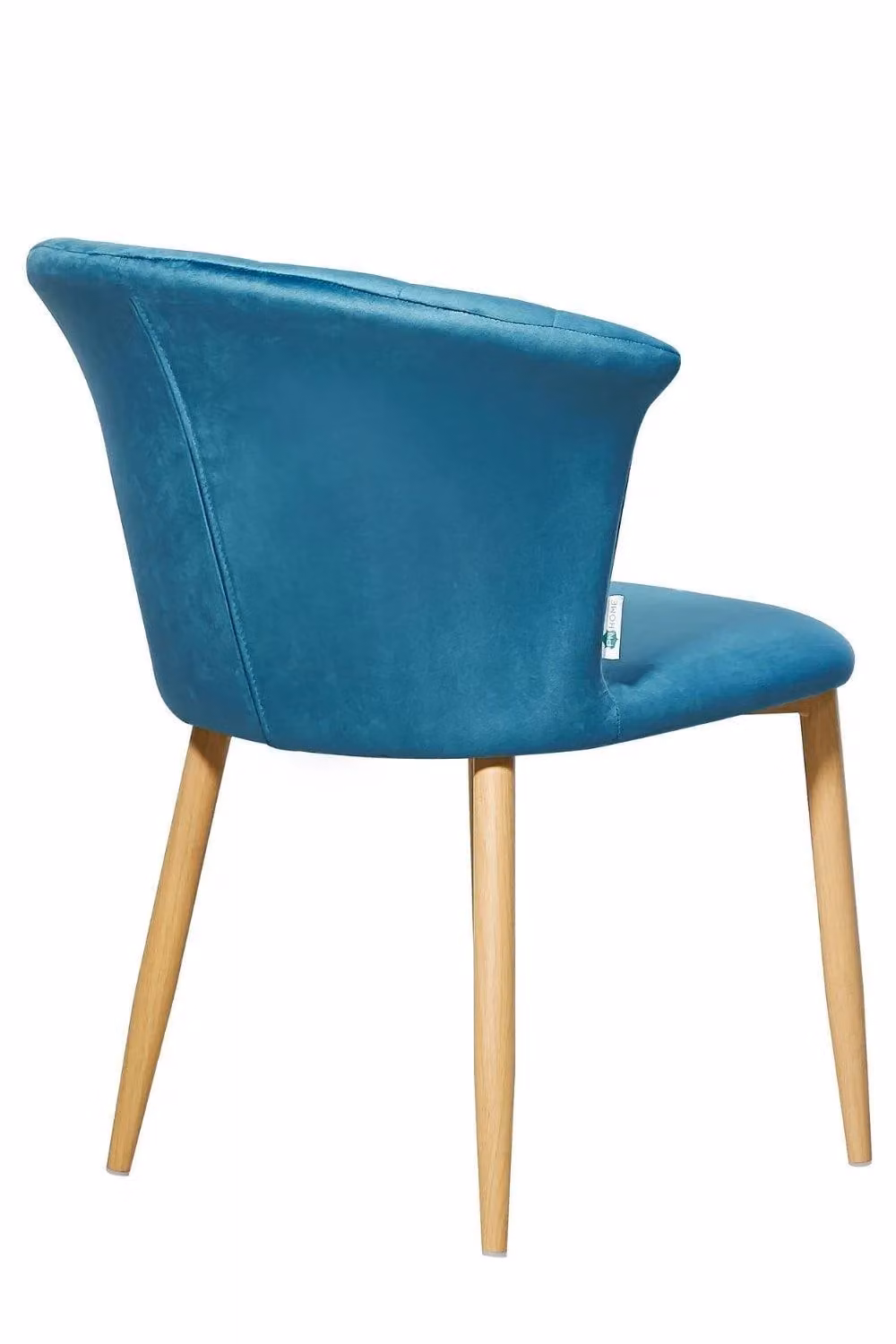 Life Interiors Elsa Velvet Dining Chairs in Blue, Set of 2 – 3