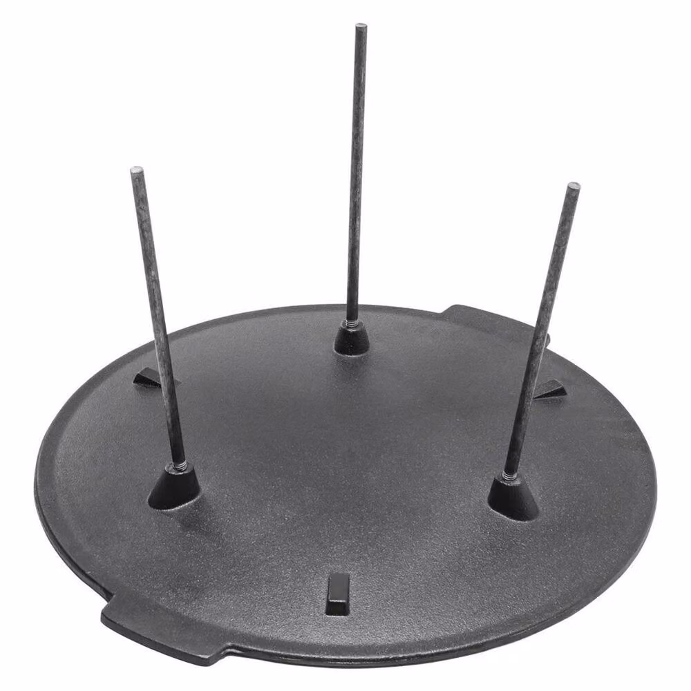 KORVIXA Cast Iron Non-Stick Griddle Pan in Grey – 2