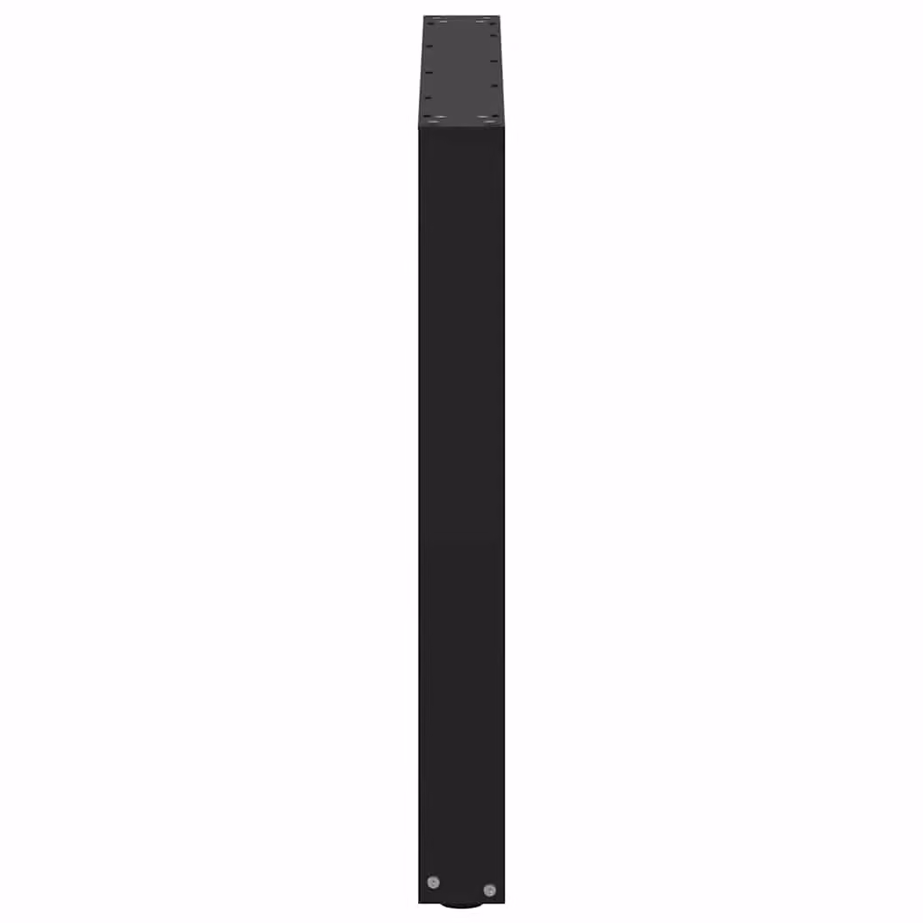 Berkfield Home U-Shaped Coffee Table Legs, 3 Piece Set, Black Steel, W: 90 cm, H: 72.5 cm – 5