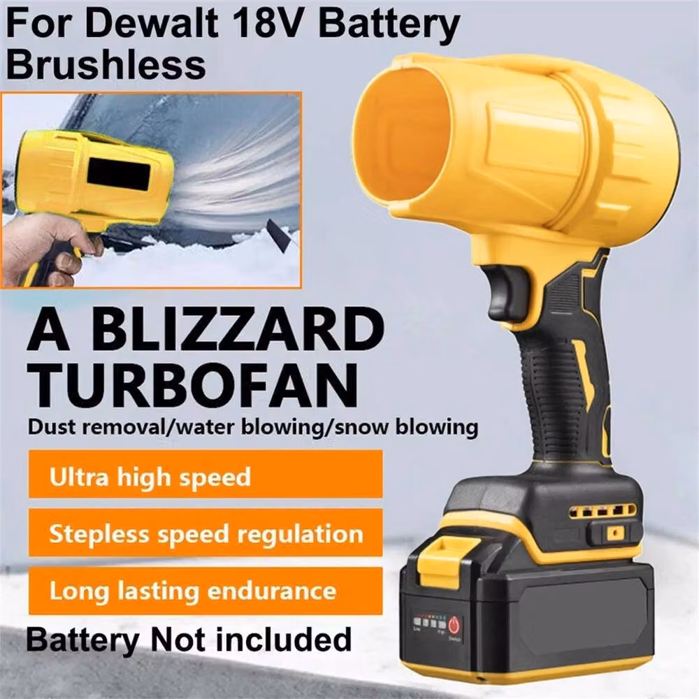 Nordara Cordless Turbo Jet Fan Air Blower in Yellow – 2