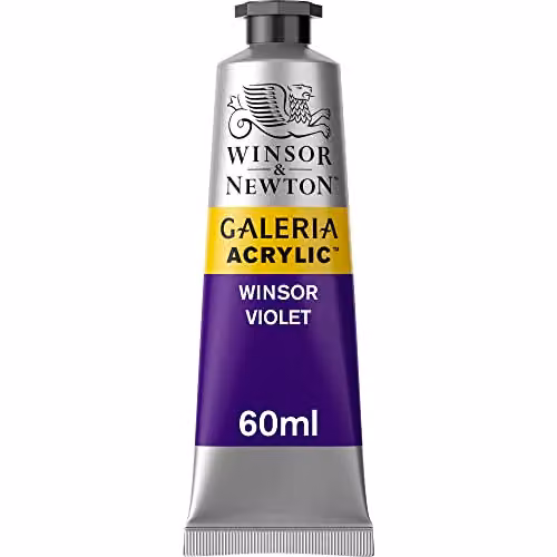 Winsor & Newton Galeria Acrylic Paint, Purple, 60 ml – 2