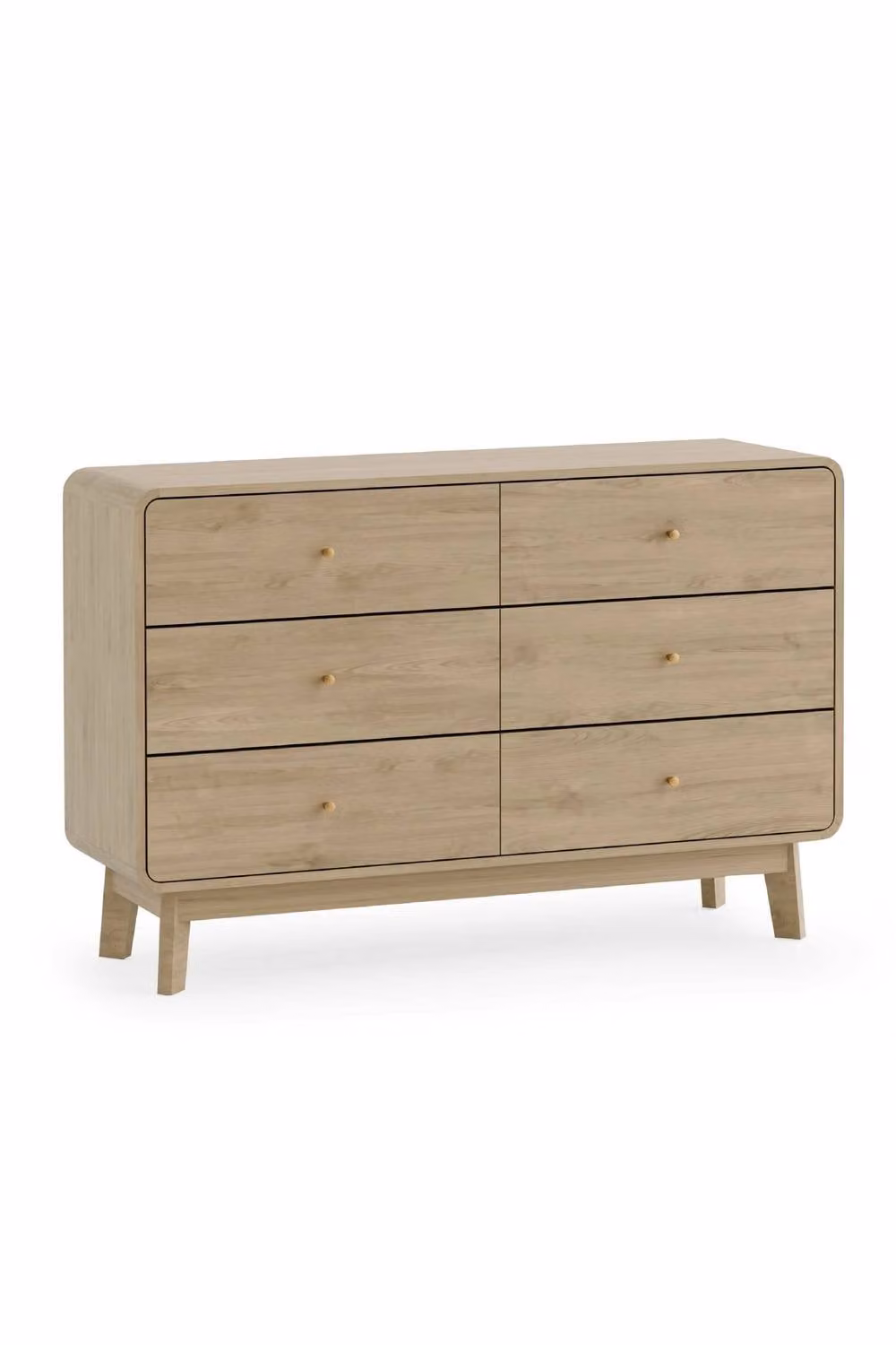 Julian Bowen Ingrid 6 Drawer Chest of Drawers in Beige – 2