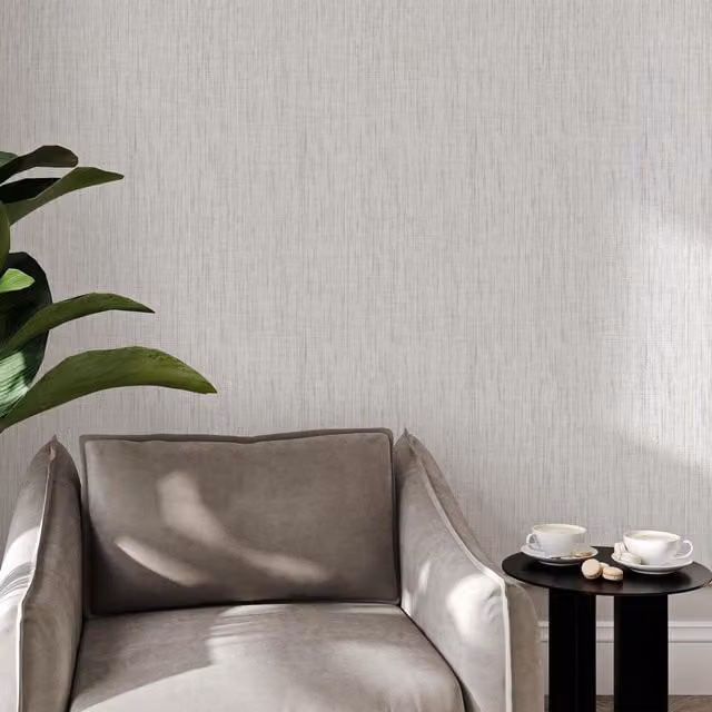 Superfresco Abstract Minimalist Wallpaper in Blue and Grey