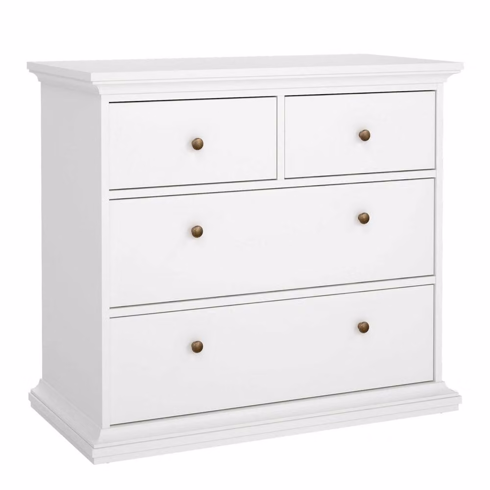 Wyld Haus Osaka White 4 Drawer Chest – 2