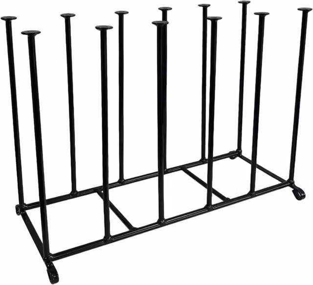 Garden Pride Compact Wellington Boot Stand in Black for 6 Pairs – 1