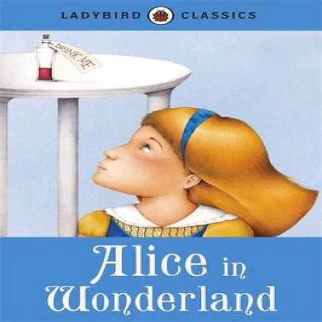 Ladybird Classics Alice in Wonderland Hardback Book by Lewis Carroll, Multicolour