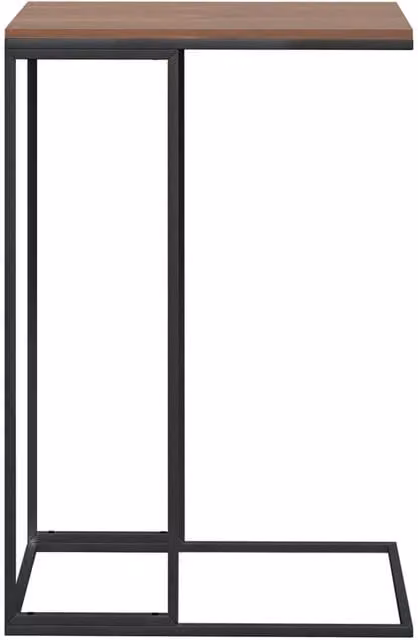 Berkfield Home Black Side Table in Engineered Wood, W/D/H: 40 x 30 x 59 cm