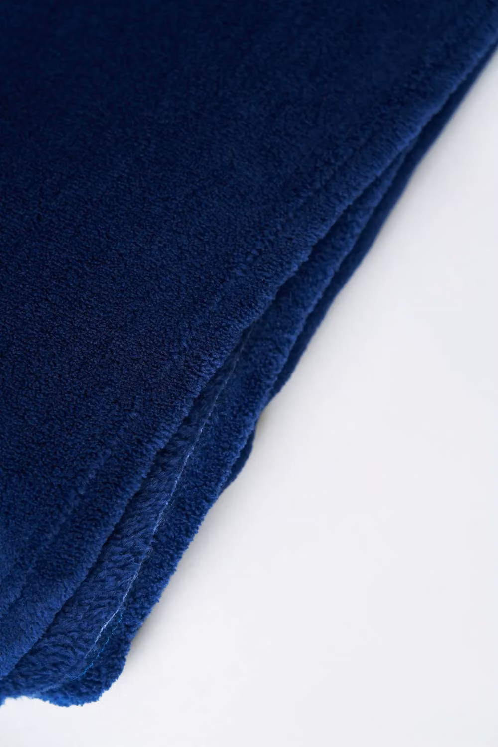 BHS Blue Microfleece Throw, W/D/H: 140 x 180 cm – 3