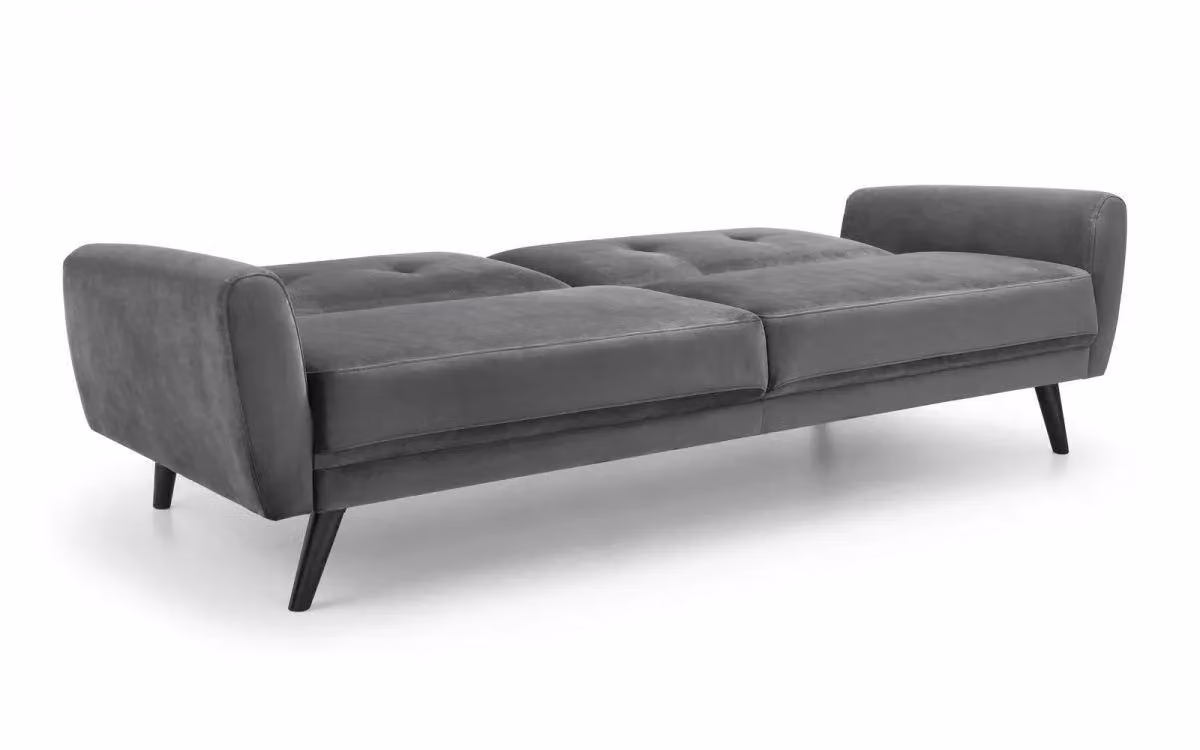 Ashfield Grey Velvet 2 Seater Click Clack Sofa Bed – 2