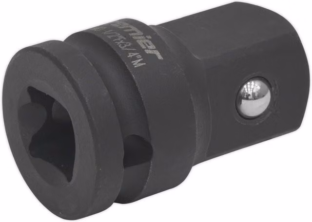 Loops Impact Socket Adaptor 1/2 inch Square Drive Female to 3/4 inch Square Drive Male Black – 1