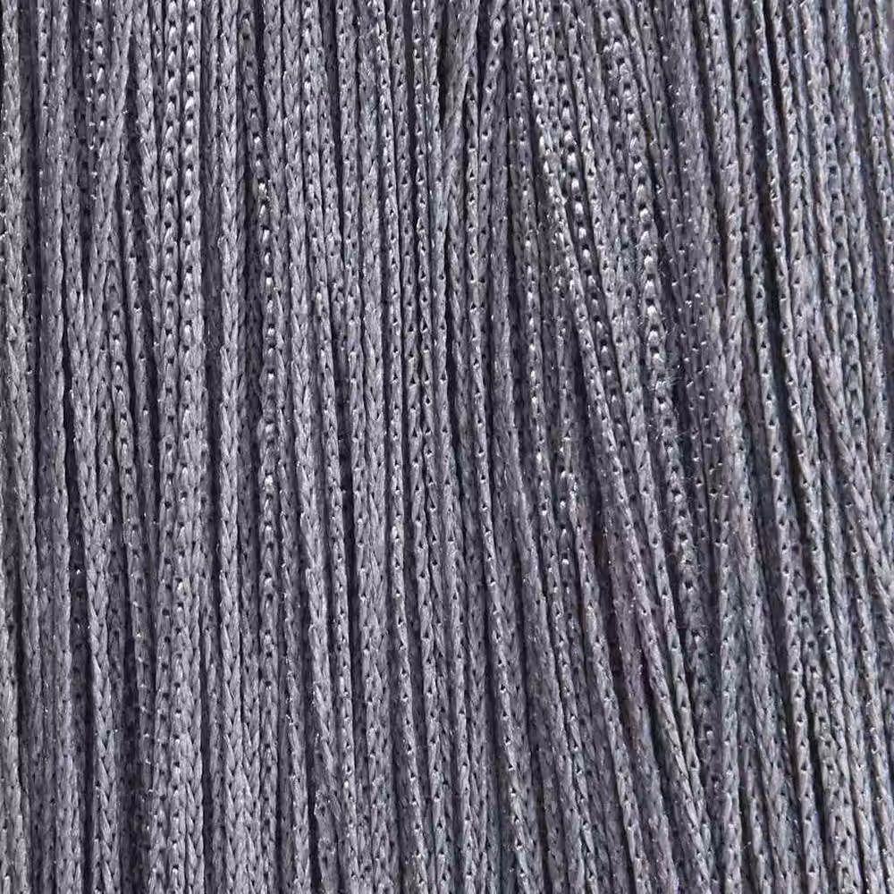Berkfield Home String Curtains, 2 Pack, Anthracite Grey, W: 140 cm, H: 250 cm – 3