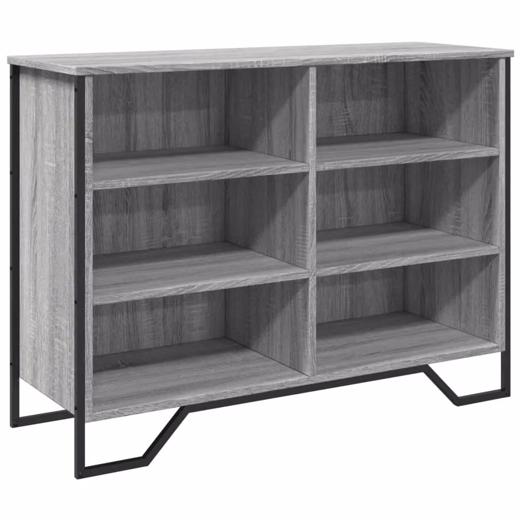 Berkfield Home Grey Sonoma Sideboard, W: 101 cm, D: 35.5 cm, H: 74.5 cm – 2