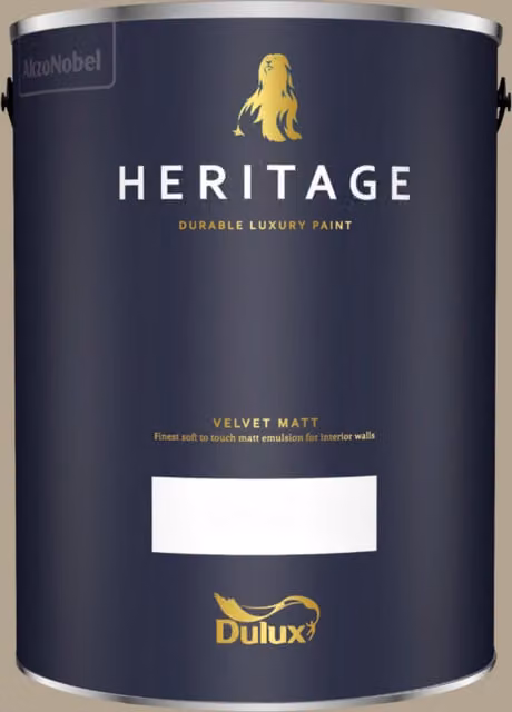 Dulux Trade Heritage Matt Paint in Setting Stone, 5 l