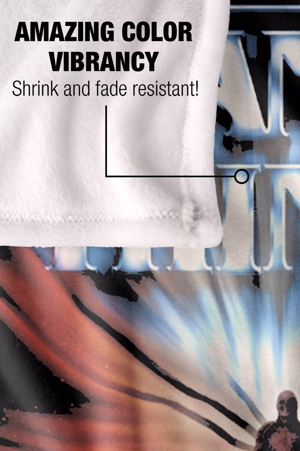 Stranger Things Vecna Rise Super Soft Throw Blanket, Multicolour, W: 152 cm, D: 127 cm – 4