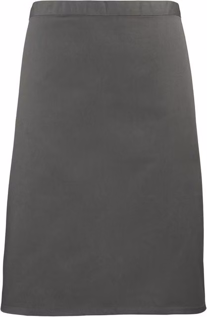 Premier Mid Length Waist Apron in Grey W/D/H: 50 x 70 x 50 cm