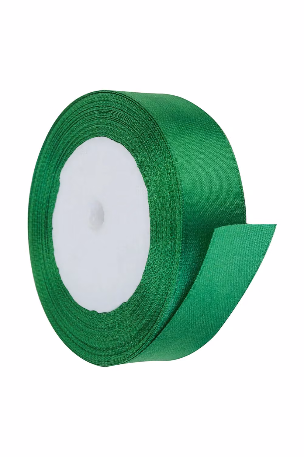 Neel Blue Double Sided Satin Polyester Ribbon Roll, Width: 5 cm, Length: 25 m in Bottle Green – 2