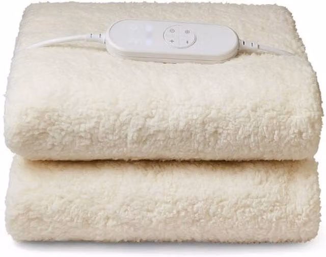 Morphy Richards EverCosy Single Premium Heated Electric Under Blanket in White, W/D/H: 90 x 200 cm
