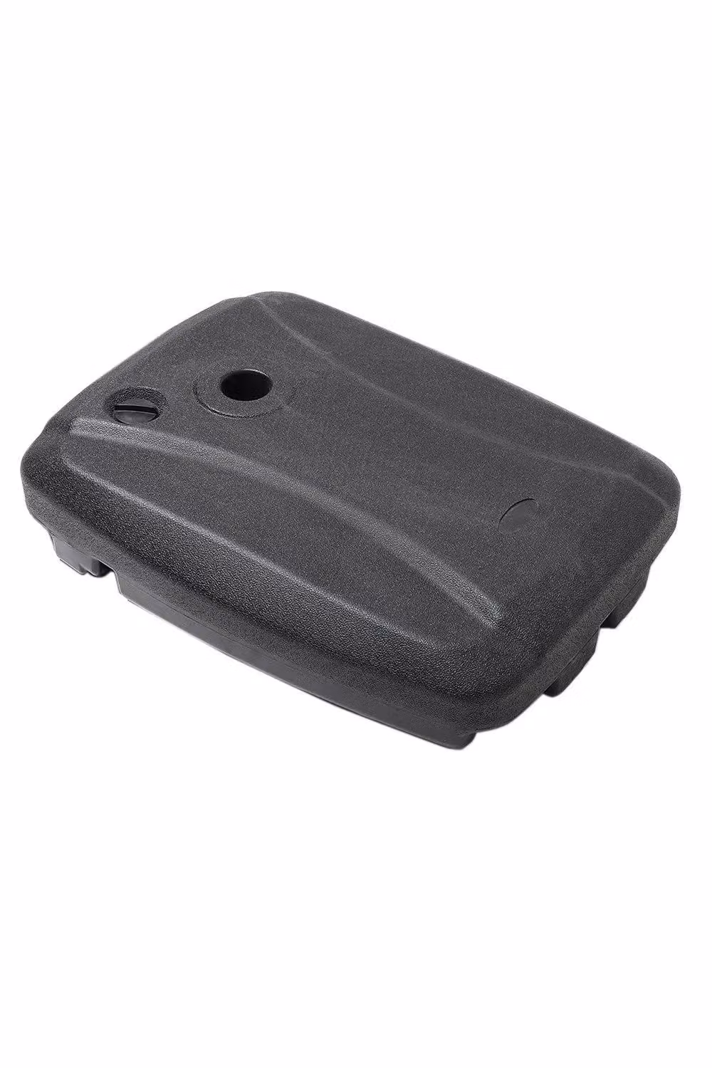 H&O Direct Black HDPE Water and Sand Filled Parasol Base with Wheels – 2