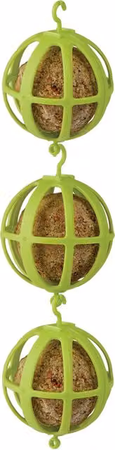 Creative Products Green Fat Ball Garland with Metal Holder