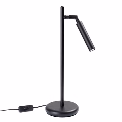 SOLLUX lighting PASTELO Black Metal Table Lamp – 1