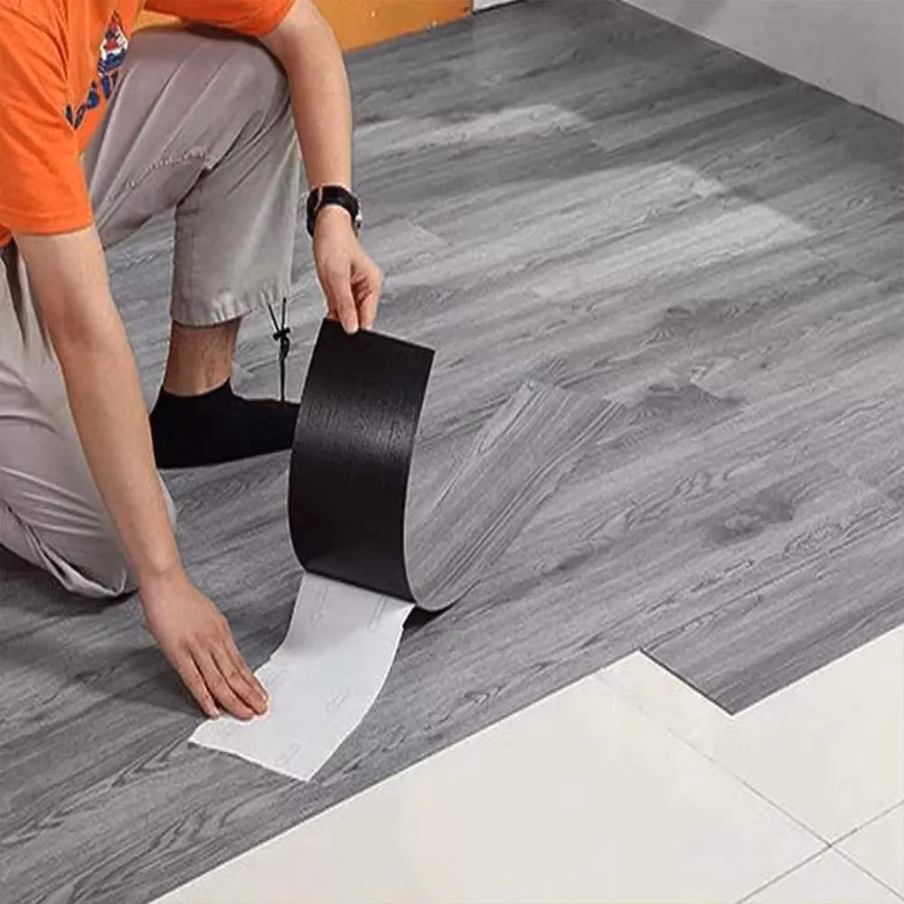 SPETLEK Self Adhesive Wood Effect Vinyl Flooring Planks in Grey, 5m2 – 4