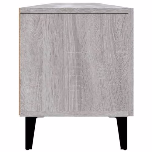 vidaXL Modern Grey TV Cabinet with Media Compartments, W/D/H: 180 x 31.5 x 40 cm – 3