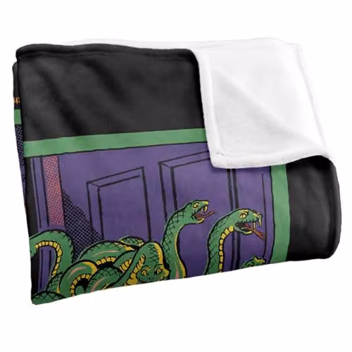 Steven Rhodes Trick Or Treat Multicolour Silky Touch Super Soft Fleece Throw Blanket W/D/H: 152 x 127 cm – 7