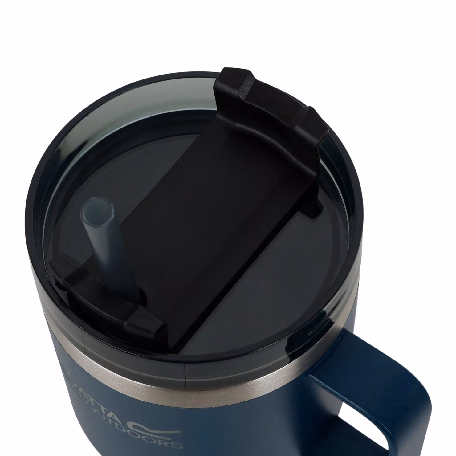 Regatta Thermulate Insulated Stainless Steel Mug with Lid, Blue, 0.6 l – 4