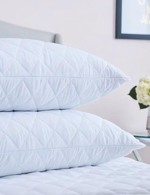 Silentnight Soft as Silk Microfibre Mattress and Pillow Protector Set, White, 90 x 190 cm