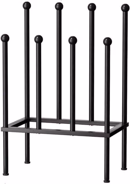 NESTLUNE 4 Pair Metal Boot Stand Rack in Black – 1