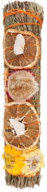 Something Different Ritual Palo Santo and Quartz Smudge Stick Wand in Brown and Multicolour – 1