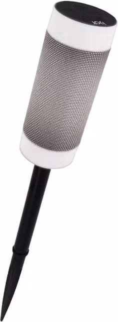 iJoy Tiki Waterproof Bluetooth Stake Speaker with RGB LED Lights, White