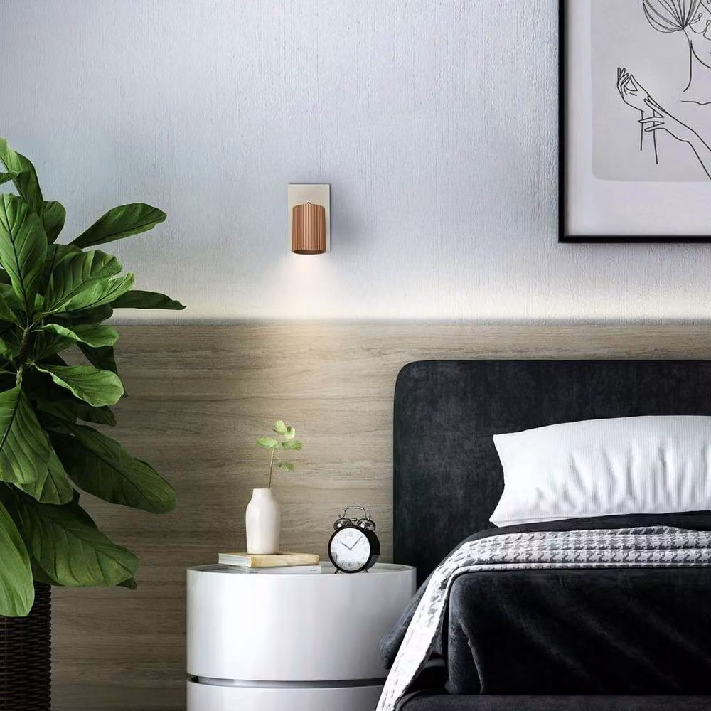 Briloner Adjustable Metal Wall Light Spotlight in Coffee Grey and Copper, GU10, W/D/H: 13 x 8 x 9 cm – 3