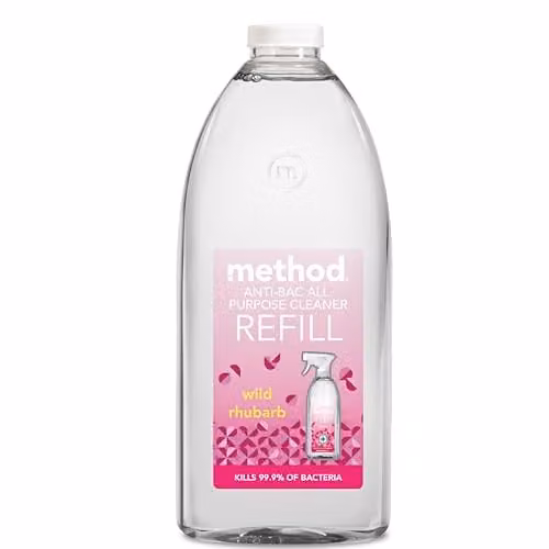 Method Anti-Bacterial All Purpose Cleaner Refill, Wild Rhubarb, 2L