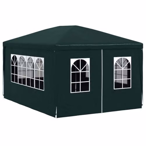vidaXL Green Party Tent W: 400 cm, D: 300 cm, H: 300 cm