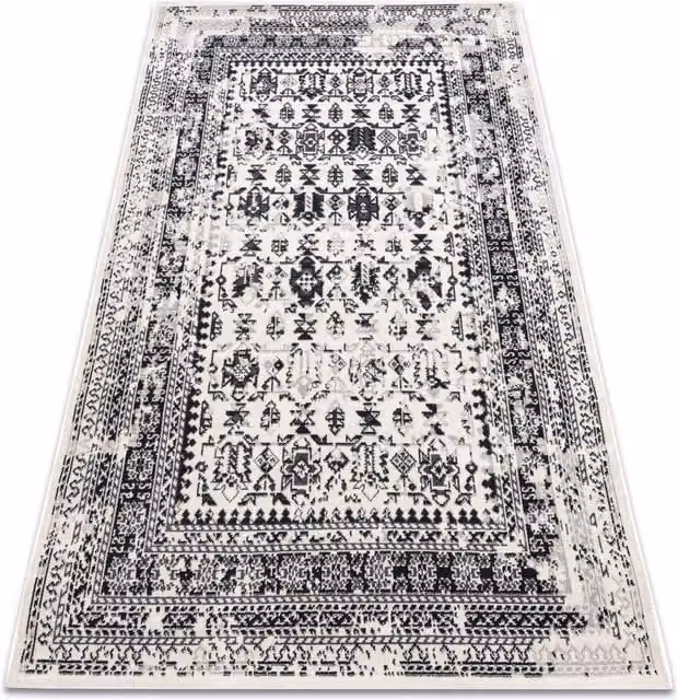RugsX Vintage Rectangular Rug in Beige, W: 120 cm, L: 170 cm
