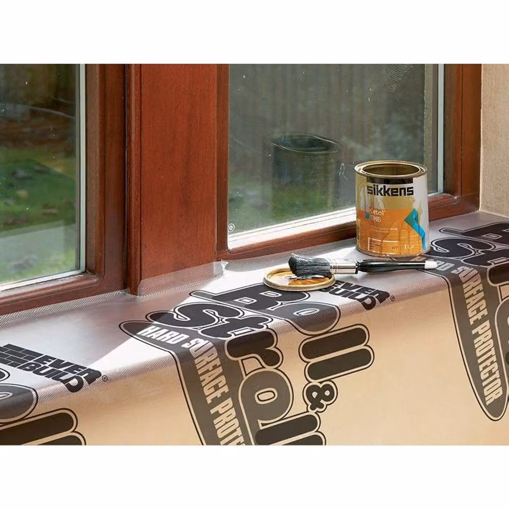 Sika Roll & Stroll Transparent Hard Surface Protector Film with Tape – 3