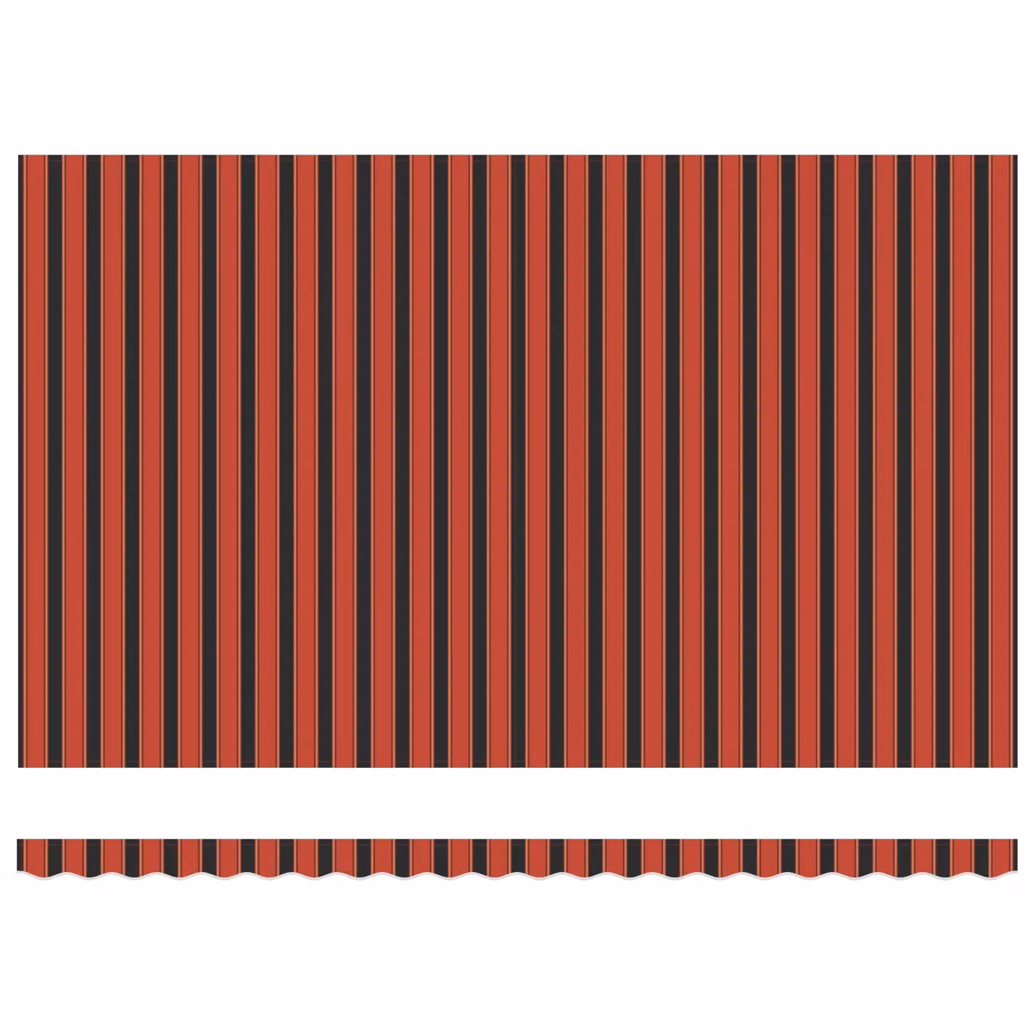Berkfield Home Manual Retractable Striped Awning with LED in Orange and Brown, W: 500 cm, D: 300 cm – 4