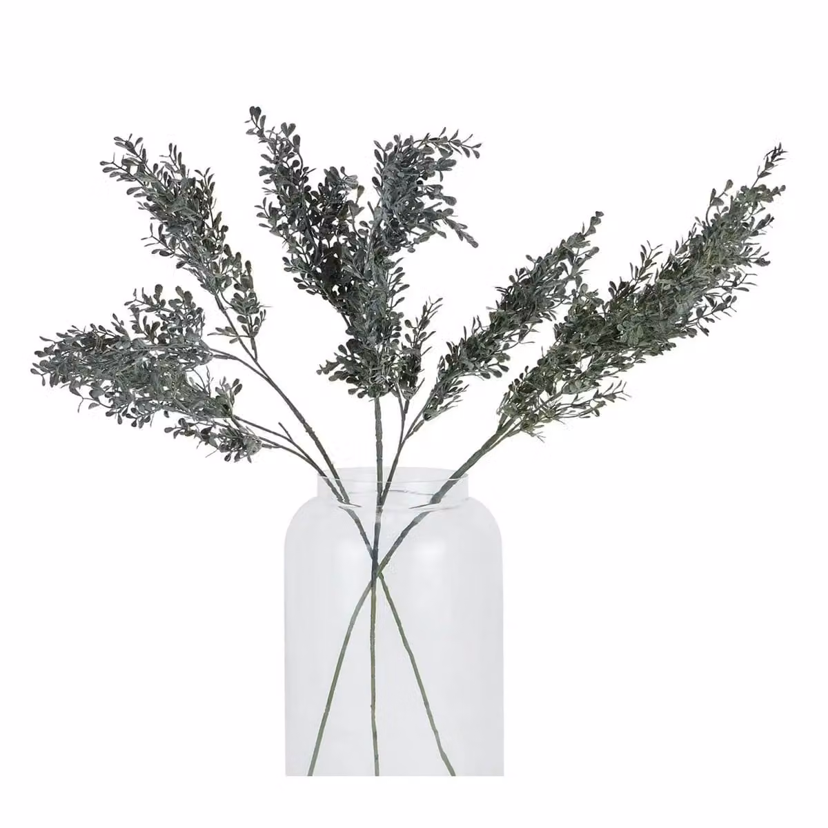 Hill Interiors Grass Artificial Flower Spray in Black and Grey, H 75 cm x W 20 cm x D 20 cm