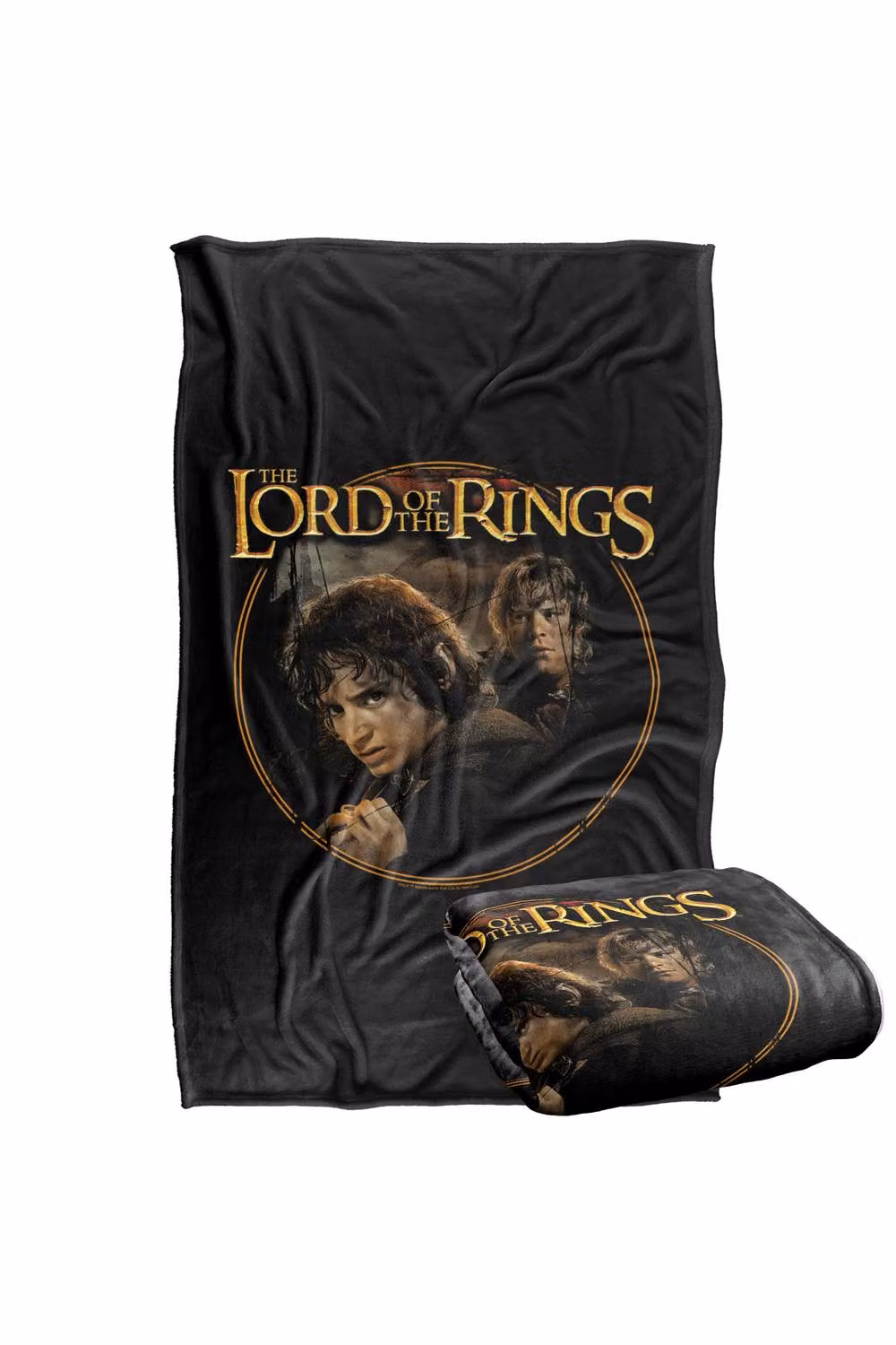 Warner Bros. The Lord Of The Rings Frodo Sam Band Super Soft Fleece Throw Blanket, Multicolour, W: 152 cm, D: 127 cm – 7