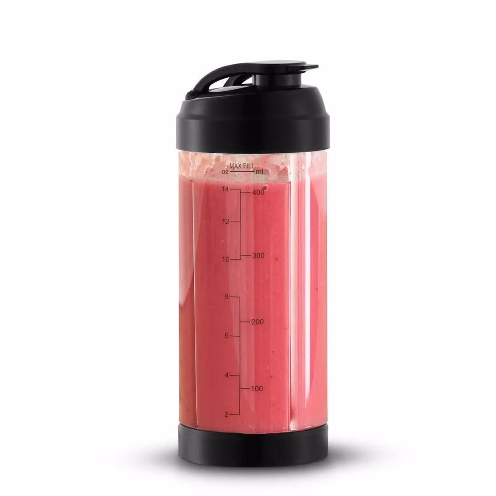 Tower Portable Rechargeable Blender in Black with Stainless Steel and Plastic Parts – 2