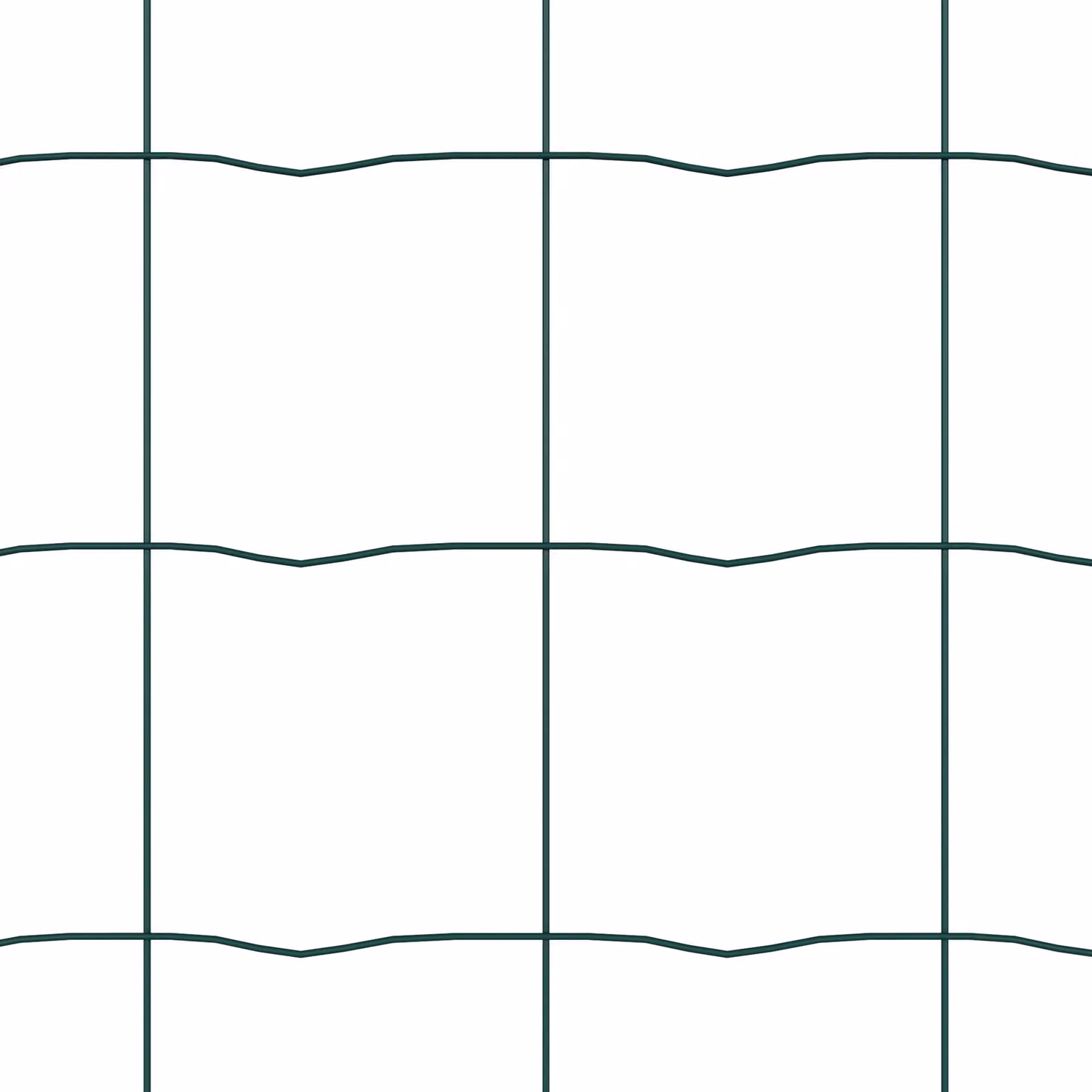 Berkfield Home Euro Fence Green PVC Coated Steel Rectangular Fencing 0.6 x 25 m – 5