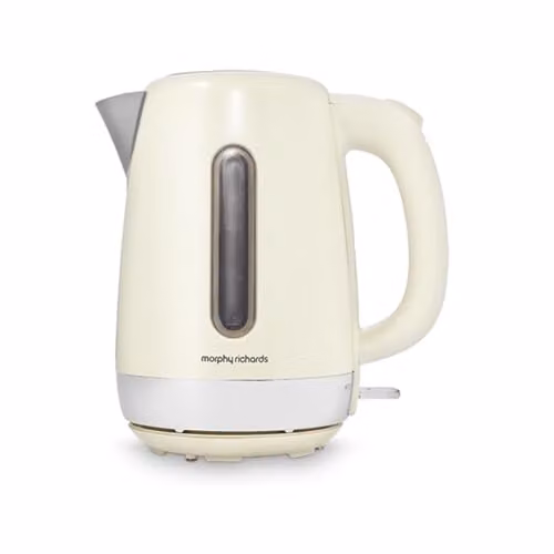Morphy Richards Equip Stainless Steel Jug Kettle with Removable Limescale Filter, 1.7 l, Cream – 1
