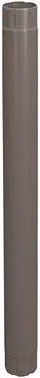 Lindab Steel Intermediate Downpipe, Anthracite Metallic, Diameter: 87 mm, Length: 1 m