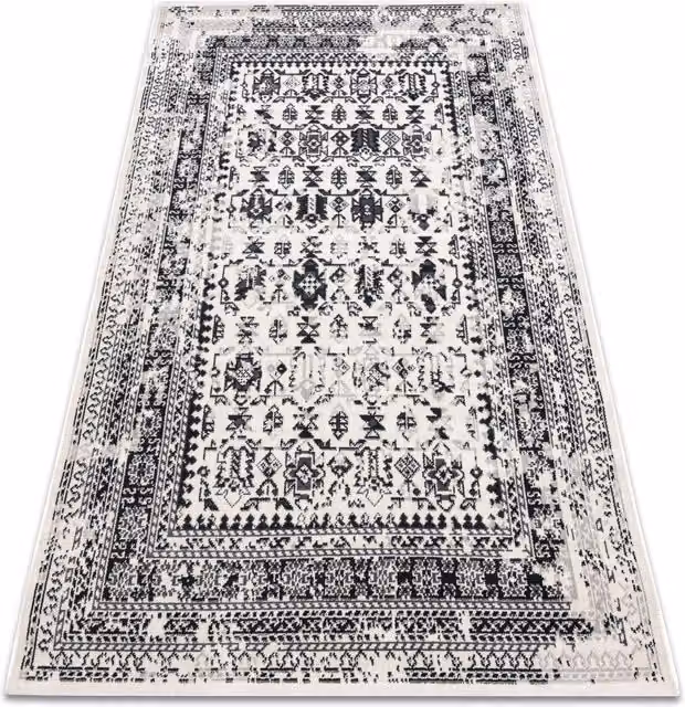 RugsX Vintage Rectangular Rug in Beige, W: 120 cm, L: 170 cm – 1