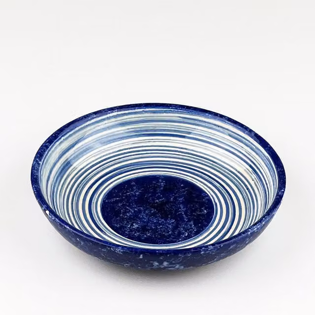 Selbrae House Ceramic Serving Bowl in Blue
