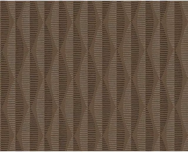 A.S. Création Abstract Botanical Geometric Brown Textured Non-Woven Wallpaper Roll