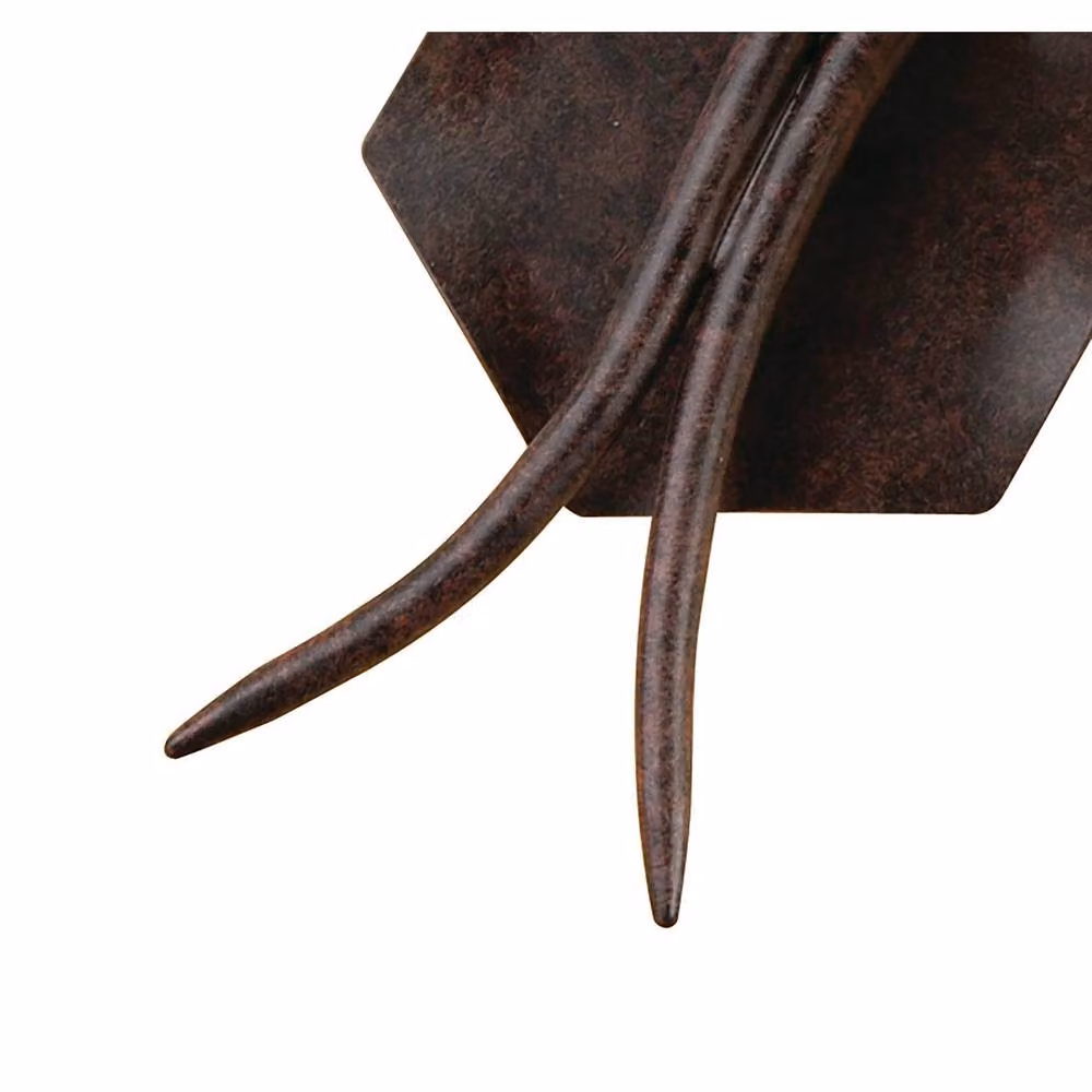 Netlighting Gaudi Art Nouveau Wall Lamp with 2 G9 Lights in Brown Black Oxide – 2