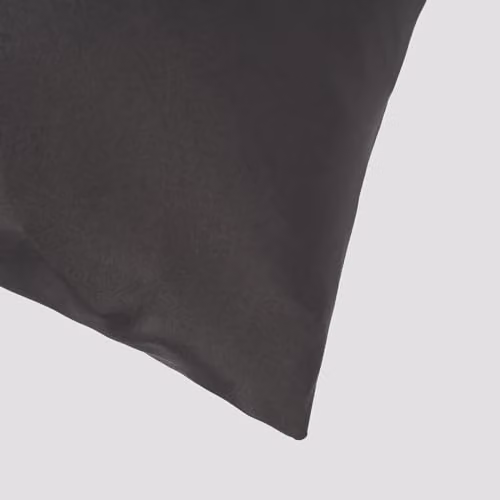 OHS 2 Pack Soft Microfibre Housewife Pillowcases with Envelope Closure, Anthracite Grey – 2